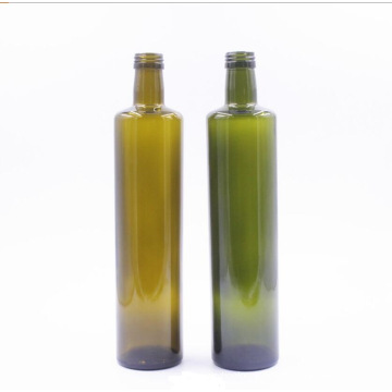 Decorative Dark Green 375ml 500ml 750ml Olive Oil Glass Bottle